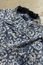 画像をギャラリービューアに読み込む, 90&#39;S S/S CALDWELL FLOWER PATTERN SHIRT / BLUE [SIZE: XL USED]
