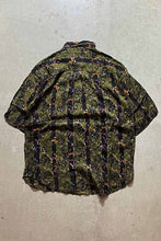 画像をギャラリービューアに読み込む, 90&#39;S S/S DESIGN SHIRT / MULTI [SIZE: M相当 USED]
