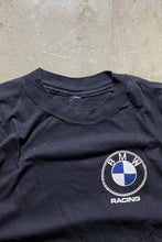 画像をギャラリービューアに読み込む, BMW LOGO T-SHIRT / BLACK [SIZE: L相当 USED]
