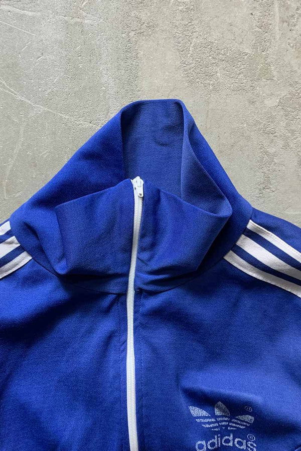 70'S TRACK JACKET / BLUE [SIZE: M USED]