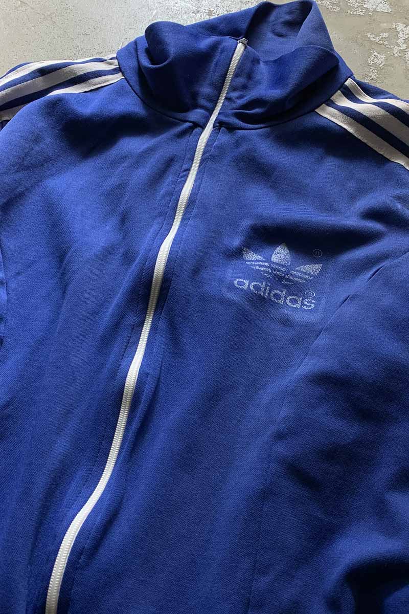 70'S TRACK JACKET / BLUE [SIZE: M USED]