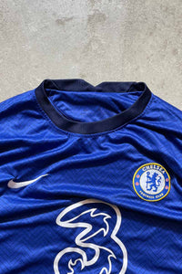 20'S-21'S CHELSEA FOOTBALL GAME SHIRT / BLUE [SIZE: L USED]