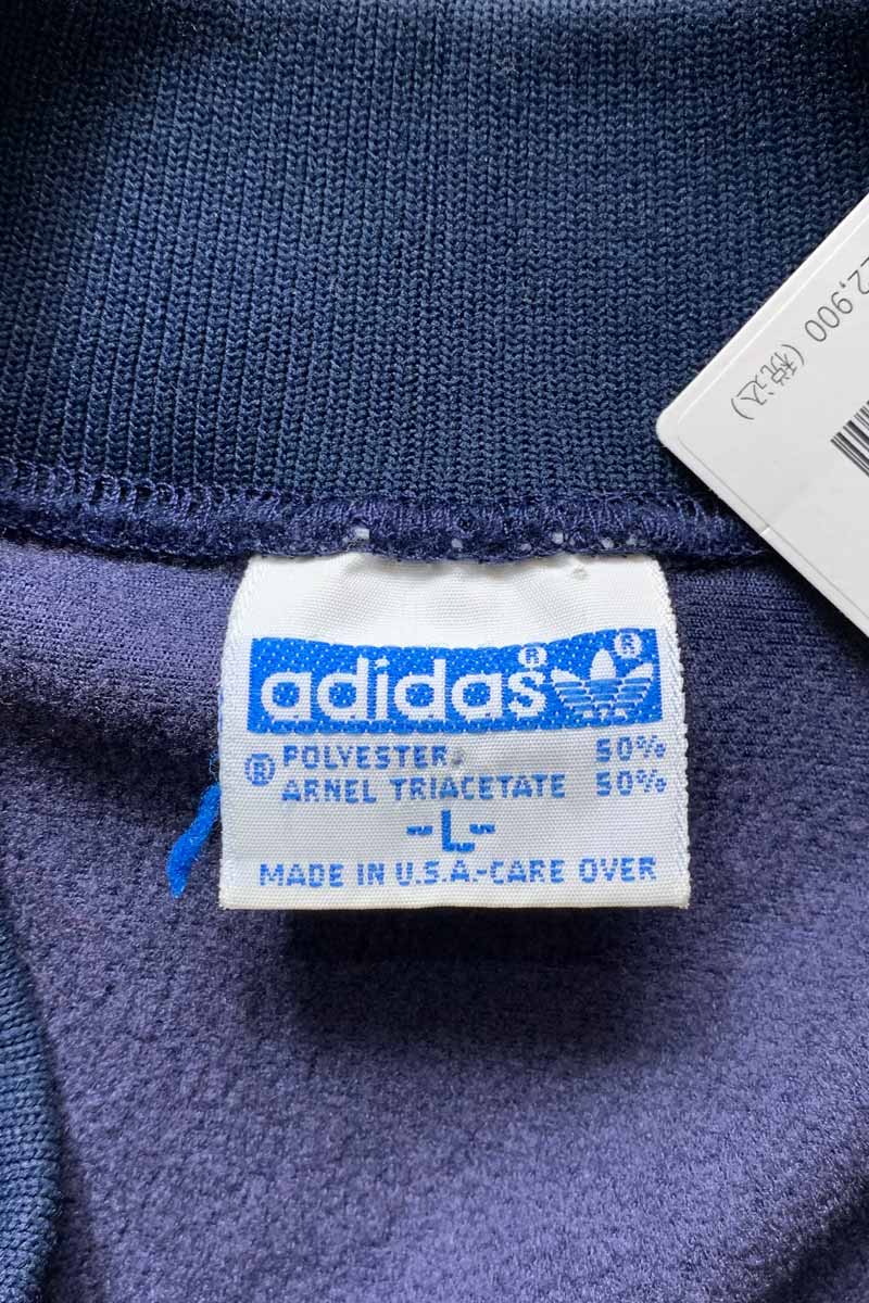 MADE IN USA 70'S TRACK JACKET / NAVY [SIZE: L USED]