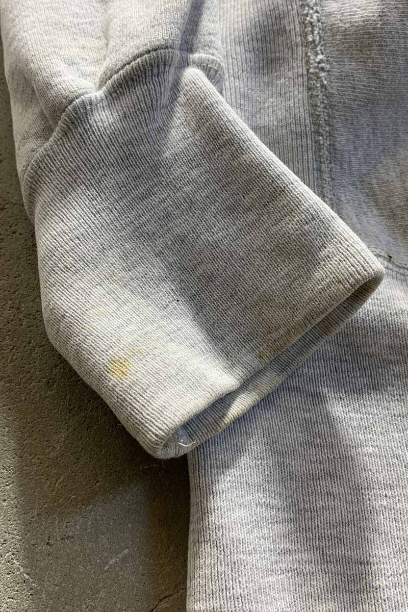 MADE IN USA 90'S REVERSE WEAVE ILLINOIS PRINT SWEATSHIRT / GRAY [SIZE: XL USED]