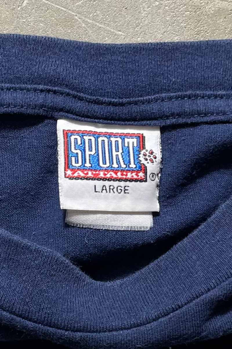 99'S NY YANKEES CHAMPION T-SHIRT / NAVY [SIZE: L USED]