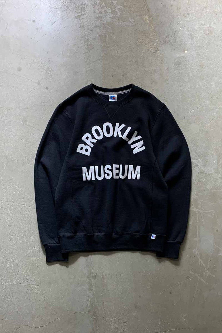 COLLEGIATE CREW SWEATSHIRT / BLACK [SIZE: M NEW]  [日本未発売モデル]