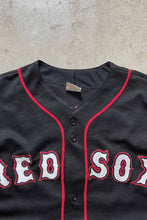 画像をギャラリービューアに読み込む, MADE IN USA 90&#39;S RED SOX GARCIAPARRA BASEBALL GAME SHIRT  / BLACK [SIZE: M USED]
