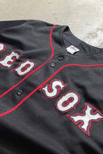 画像をギャラリービューアに読み込む, MADE IN USA 90&#39;S RED SOX GARCIAPARRA BASEBALL GAME SHIRT  / BLACK [SIZE: M USED]
