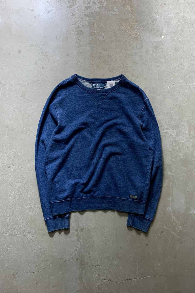90'S SWEATSHIRT / INDIGO [SIZE: L USED]