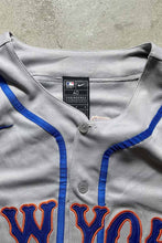 画像をギャラリービューアに読み込む, MADE IN USA NEW YORK BASEBALL GAME SHIRT / GRAY [SIZE: M DEADSTOCK/NOS]
