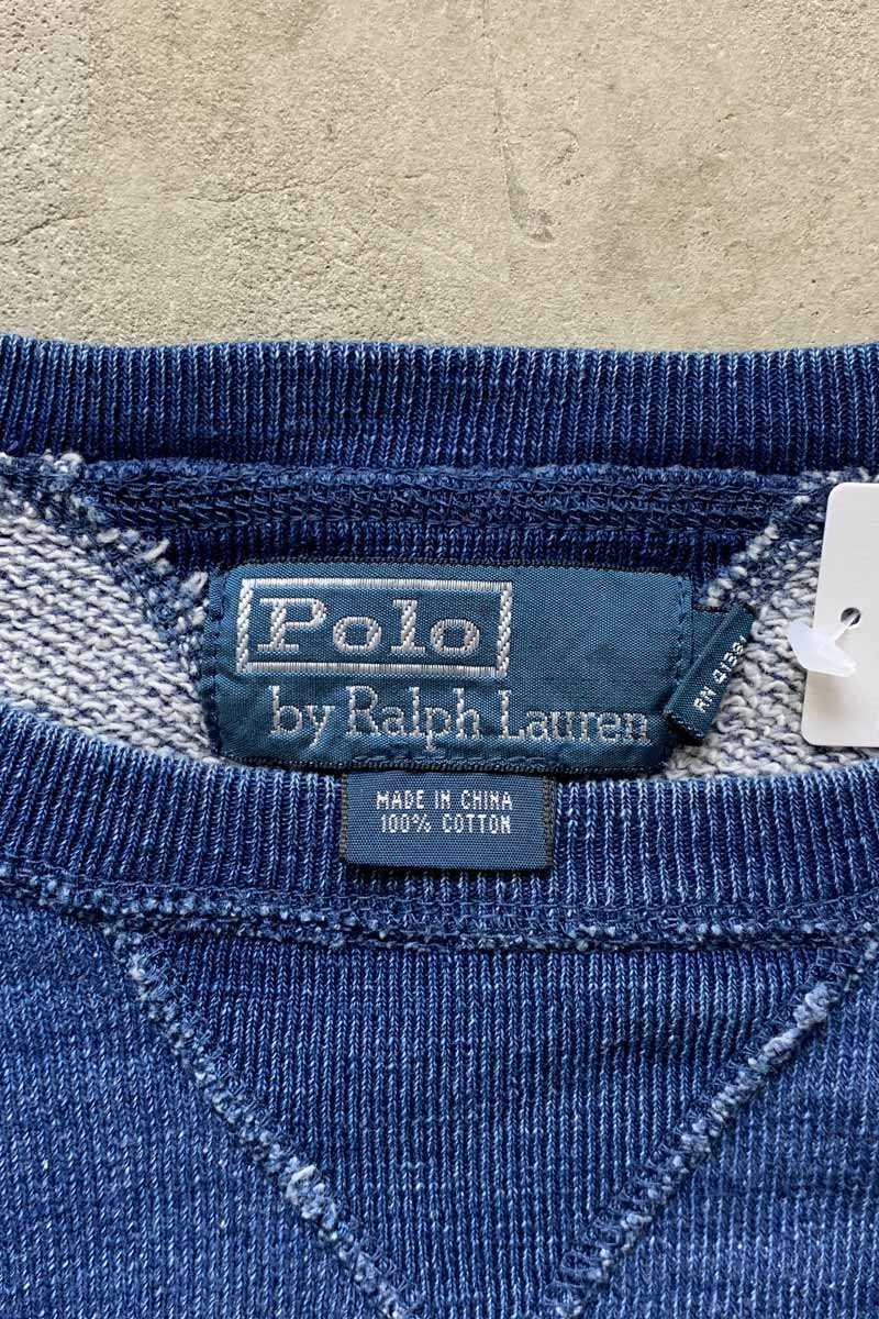 90'S SWEATSHIRT / INDIGO [SIZE: L USED]