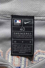 画像をギャラリービューアに読み込む, MADE IN USA NEW YORK BASEBALL GAME SHIRT / GRAY [SIZE: M DEADSTOCK/NOS]
