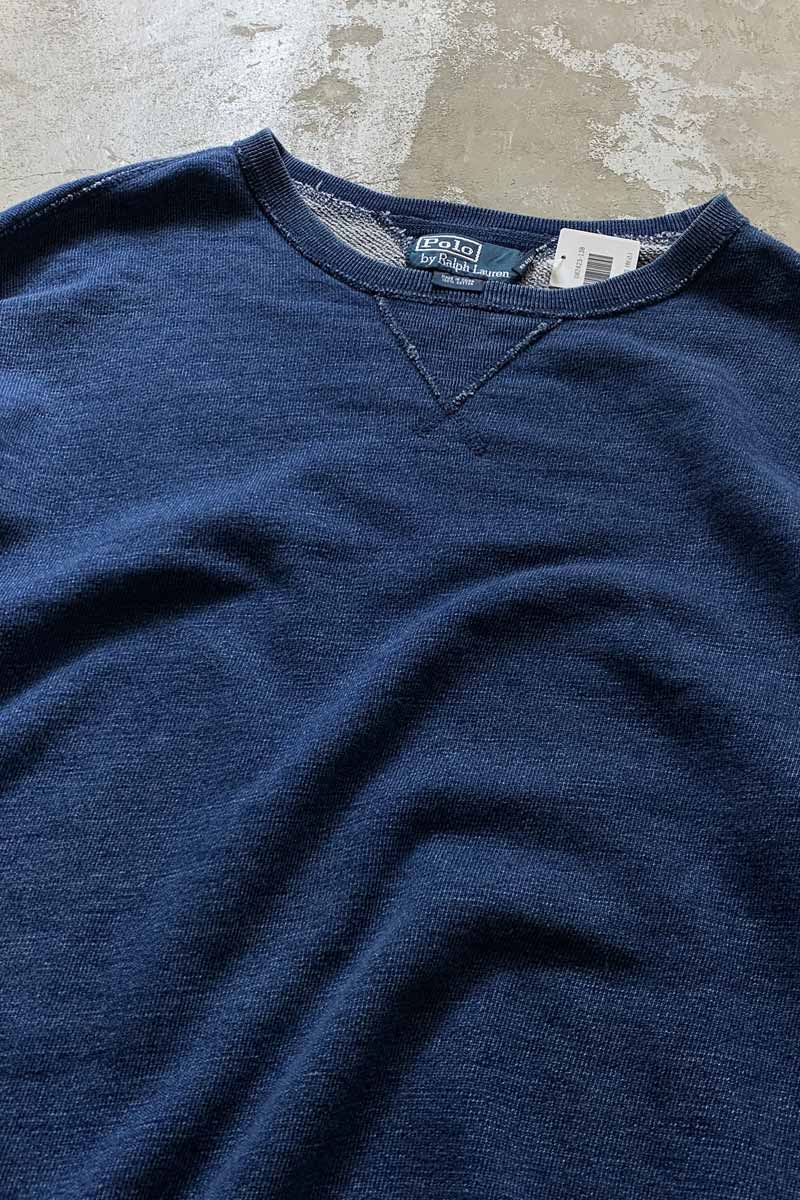 90'S SWEATSHIRT / INDIGO [SIZE: L USED]
