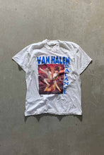 画像をギャラリービューアに読み込む, MADE IN USA 95&#39;S WORLD TOUR VAN HALEN PRINT BAND T-SHIRT / WHITE [SIZE: XL USED]
