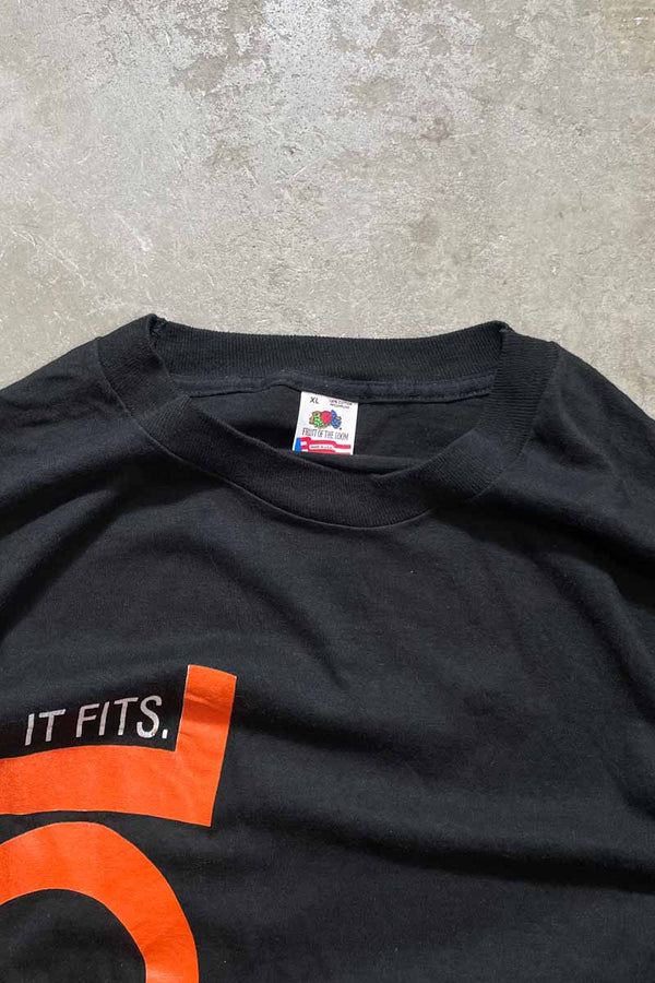 MADE IN USA 90'S KOOL TOBACCO ADVERTISING T-SHIRT / BLACK [SIZE: XL USED]