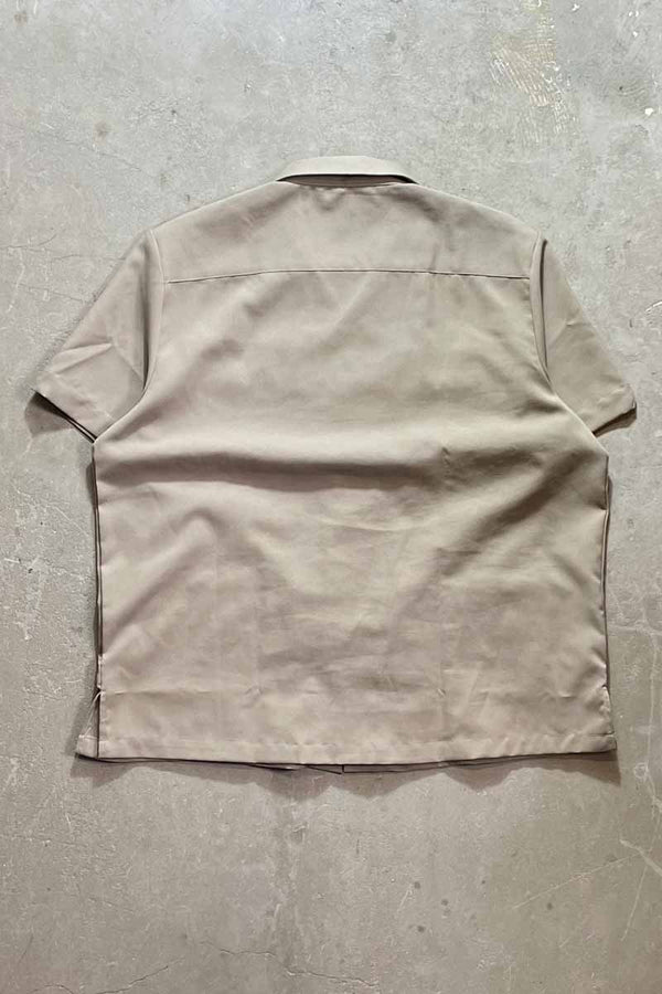 S/S CUBA SHIRT / BEIGE [SIZE: L equivalent USED]
