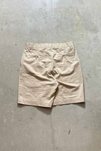 90'S COTTON CHINO SHORTS PANTS / BEIGE [SIZE: 32 USED]