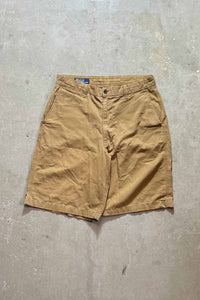 90'S COTTON CHINO SHORTS PANTS / BEIGE [SIZE: 31 USED]