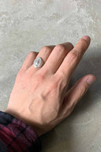 画像をギャラリービューアに読み込む, STERLING SILVER RING [SIZE: 10号相当 USED]
