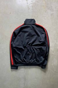 80'S TRACK JACKET / BLACK [SIZE: XL USED]