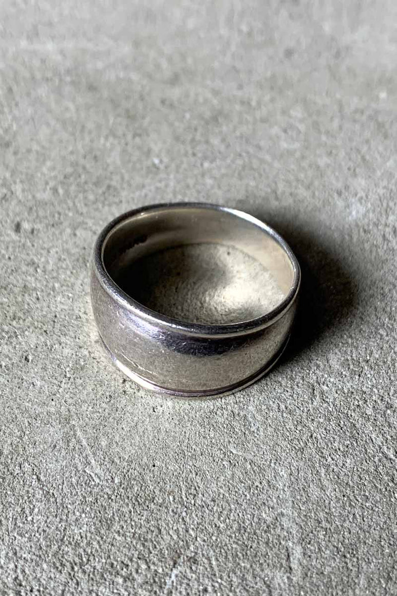 925 SILVER RING [SIZE: 15.5号相当 USED]