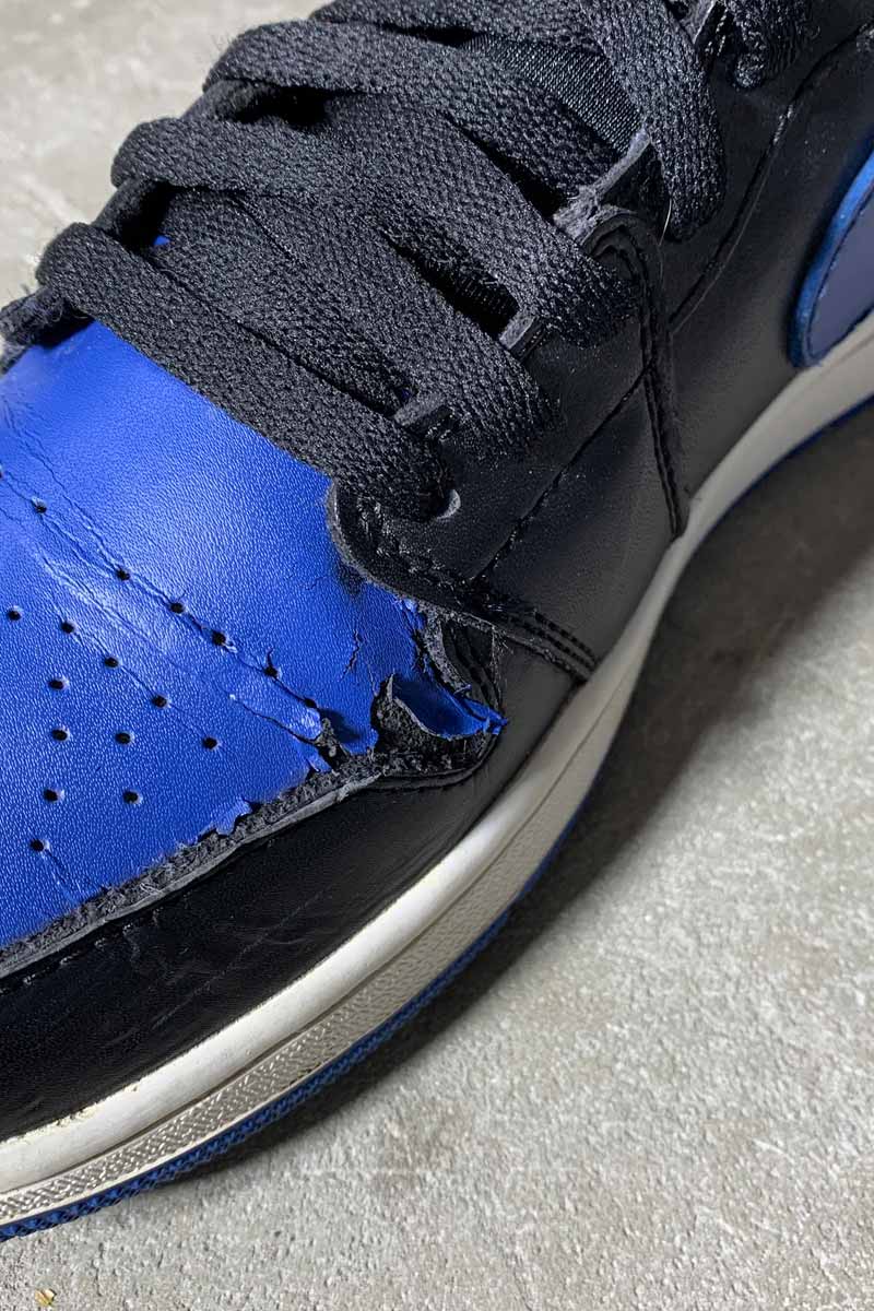 13'S AIR JORDAN 1 RETRO HIGH / BLUE [SIZE: US8.0 (equivalent to 26.0cm) USED]