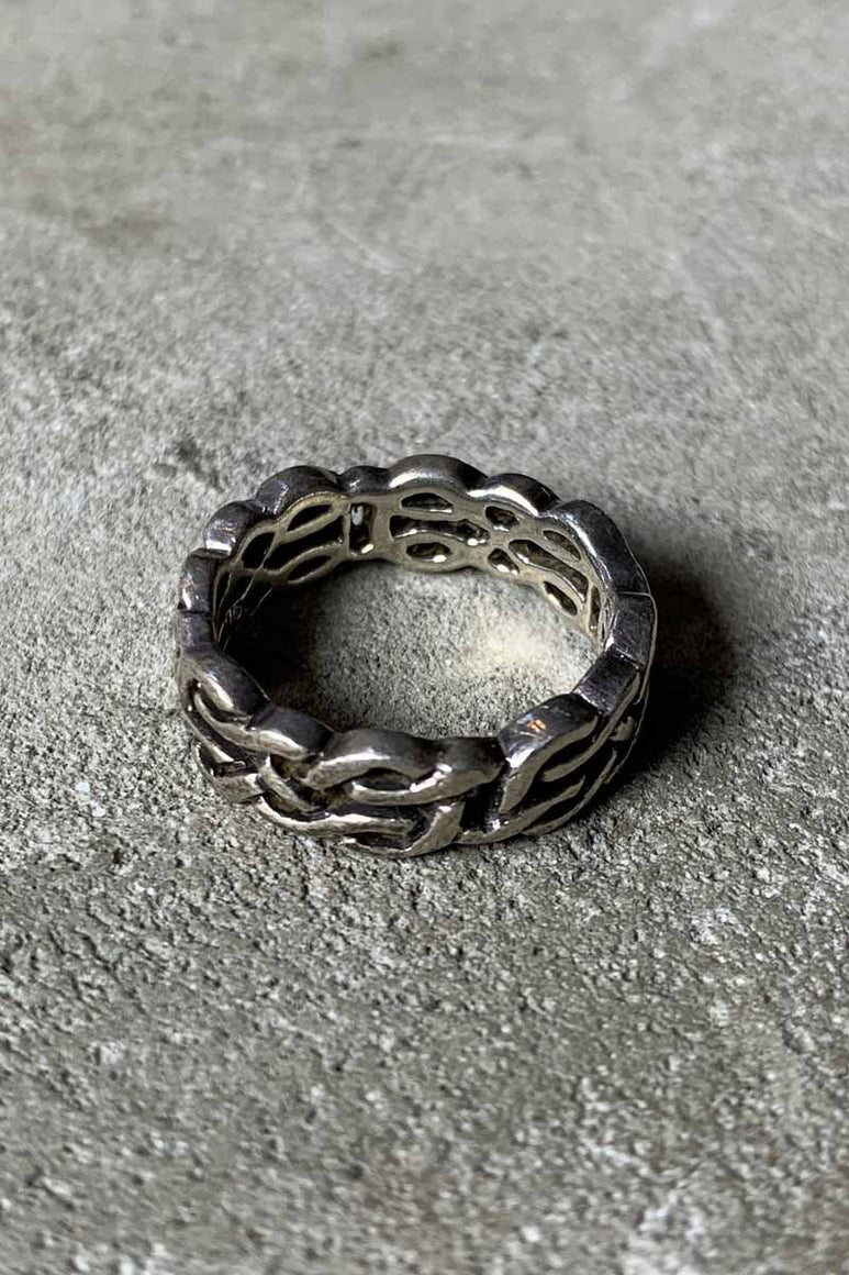 925 SILVER RING [SIZE: 10.5号相当 USED]
