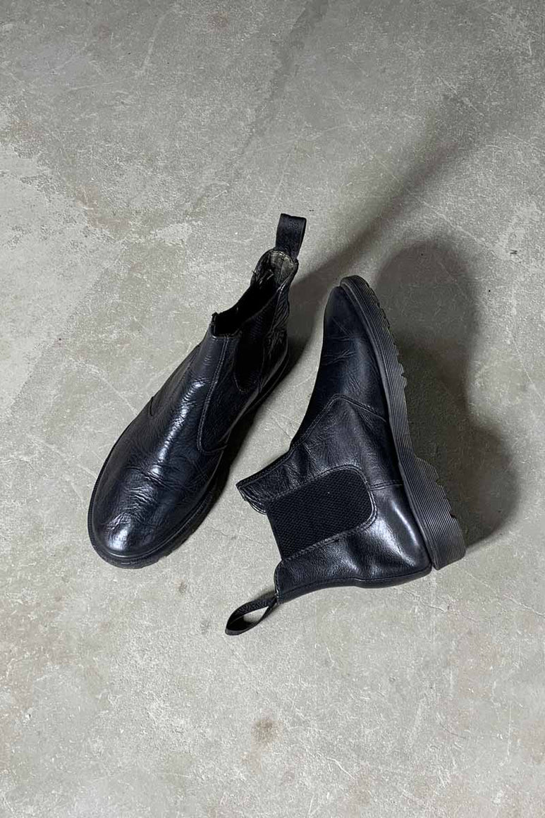SIDE GOA LEATHER BOOTS / BLACK [SIZE: US8.0(26.0cm相当) USED]