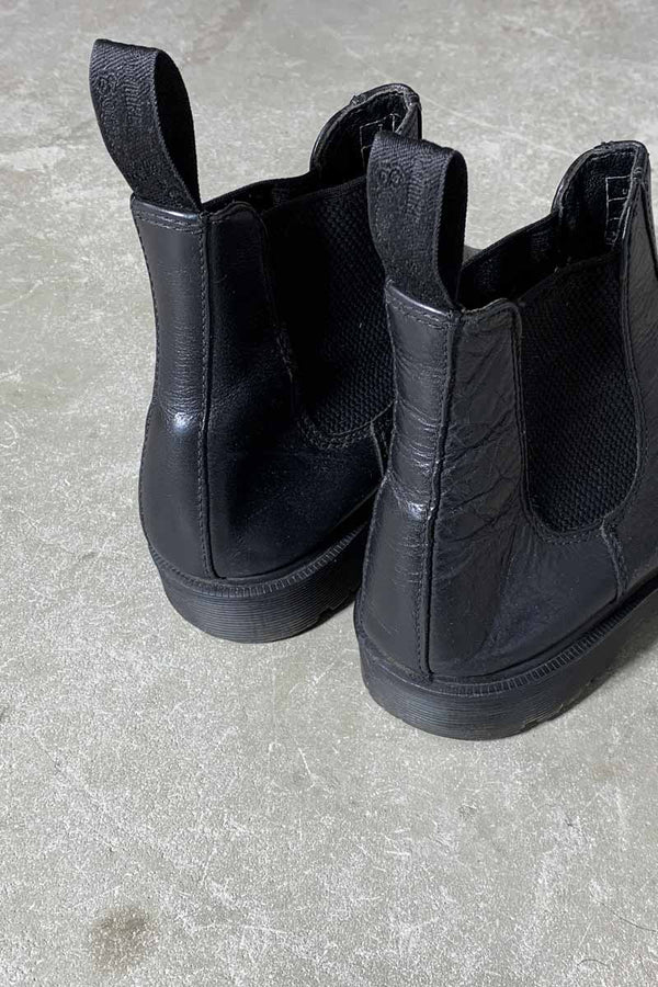 SIDE GOA LEATHER BOOTS / BLACK [SIZE: US8.0 (approx. 26.0cm) USED]
