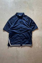 画像をギャラリービューアに読み込む, Y2K EARLY 00&#39;S S/S BASKETBALL SHIRT JACKET / NAVY [SIZE: L USED]
