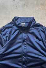 画像をギャラリービューアに読み込む, Y2K EARLY 00&#39;S S/S BASKETBALL SHIRT JACKET / NAVY [SIZE: L USED]
