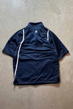 画像をギャラリービューアに読み込む, Y2K EARLY 00&#39;S S/S BASKETBALL SHIRT JACKET / NAVY [SIZE: L USED]
