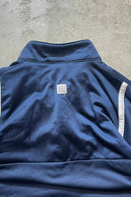 画像をギャラリービューアに読み込む, Y2K EARLY 00&#39;S S/S BASKETBALL SHIRT JACKET / NAVY [SIZE: L USED]
