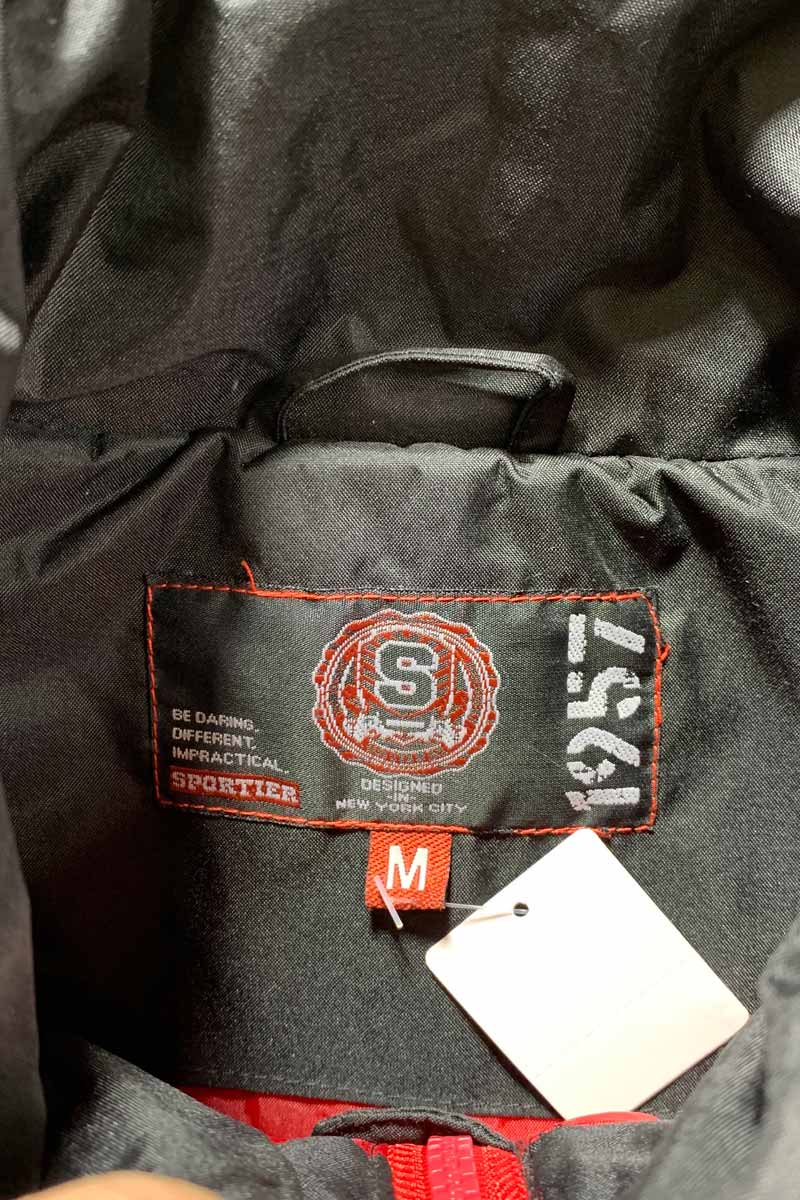 LAND ROVER LOGO PUFF VEST / BLACK [SIZE: M USED]