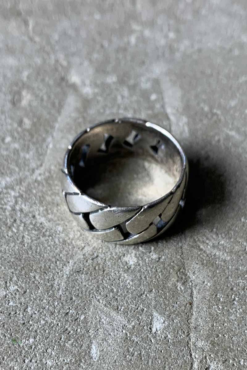 925 SILVER RING [SIZE: 14号相当 USED]