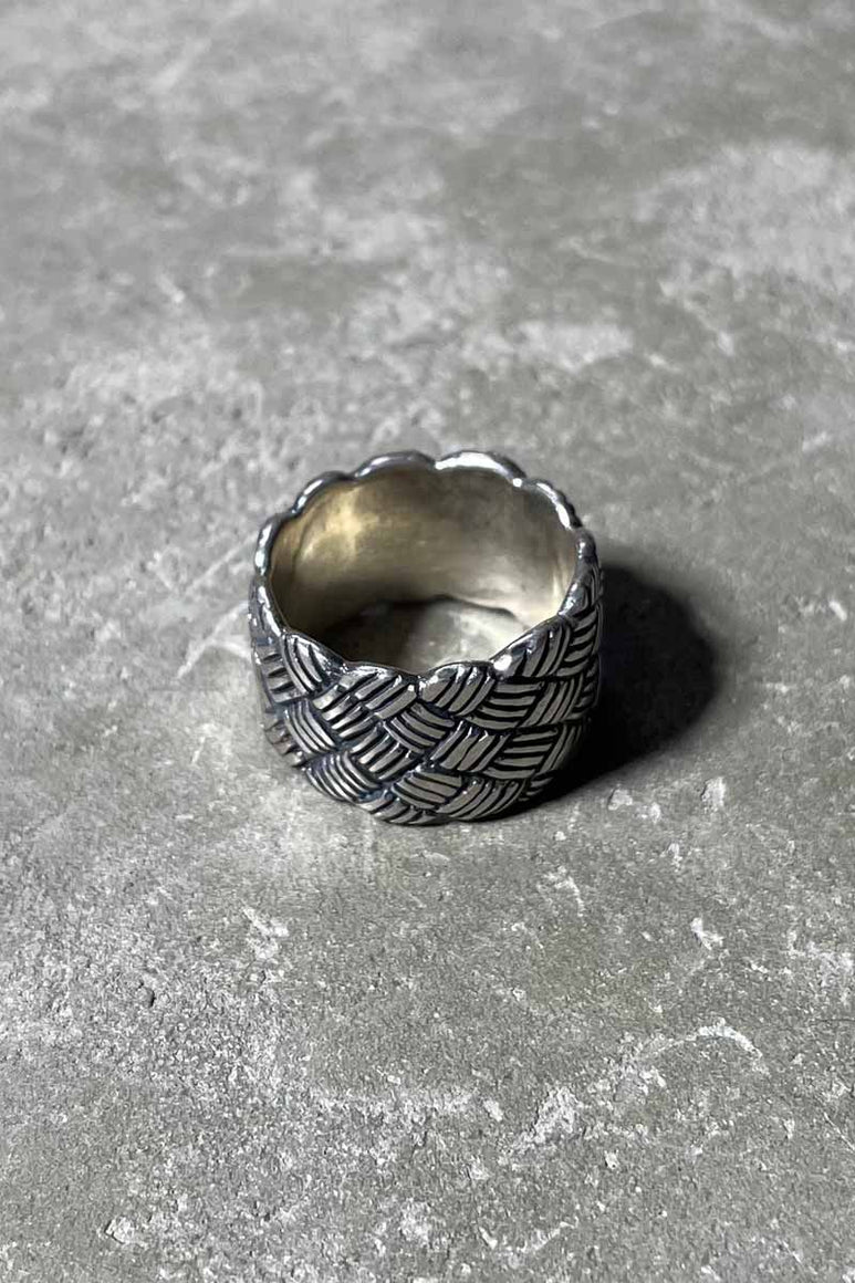 925 SILVER RING [SIZE: 21号相当 USED]