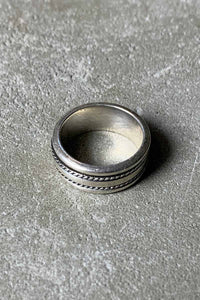 925 SILVER RING [SIZE: 11号相当 USED]