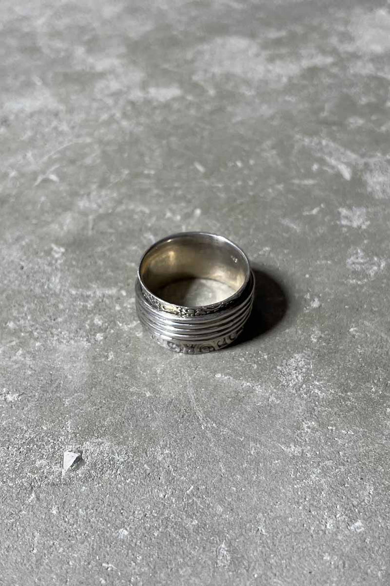 925 SILVER RING [SIZE: 15.5号相当 USED]