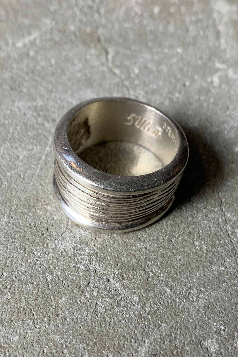 925 SILVER RING [SIZE: 14号相当 USED]