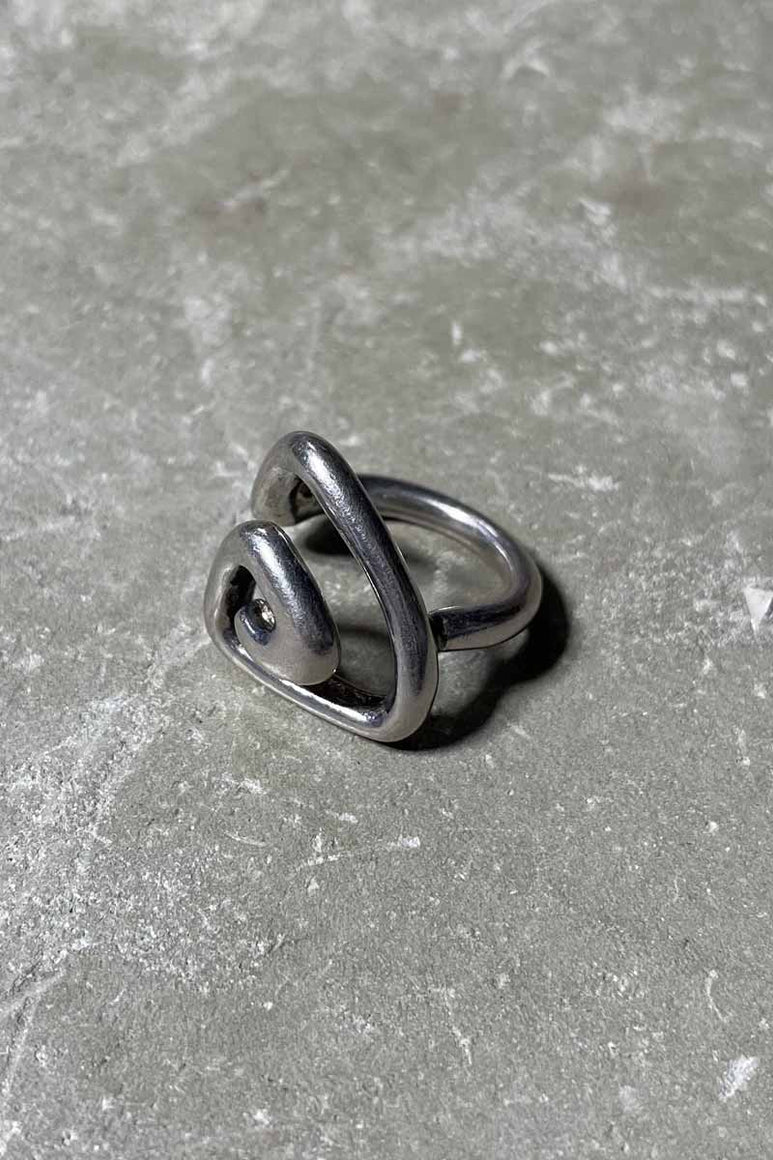 925 SILVER RING [SIZE: 13.5号相当 USED]