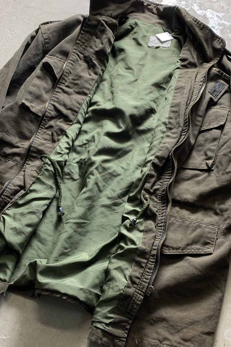 90'S M-65 TYPE JACKET / KHAKI [SIZE: XL USED]