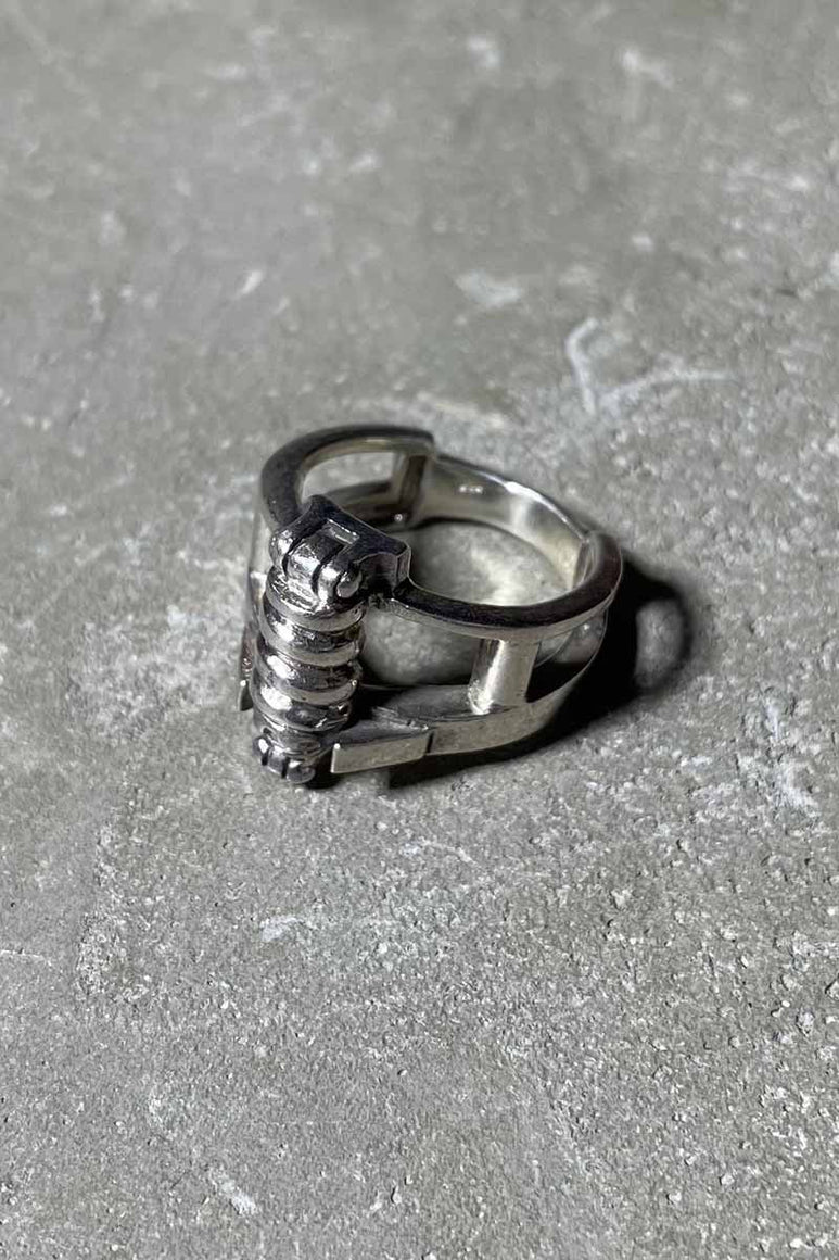 925 SILVER RING [SIZE: 16号相当 USED]