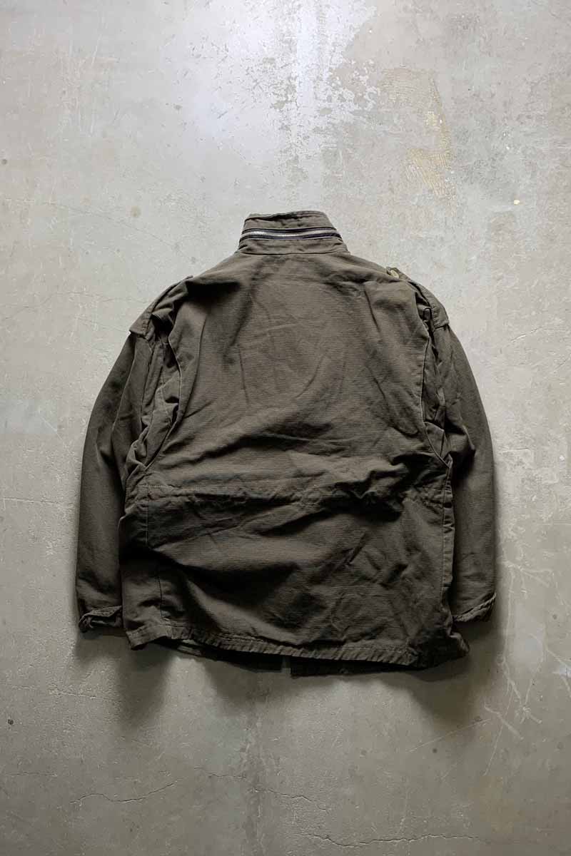 90'S M-65 TYPE JACKET / KHAKI [SIZE: XL USED]