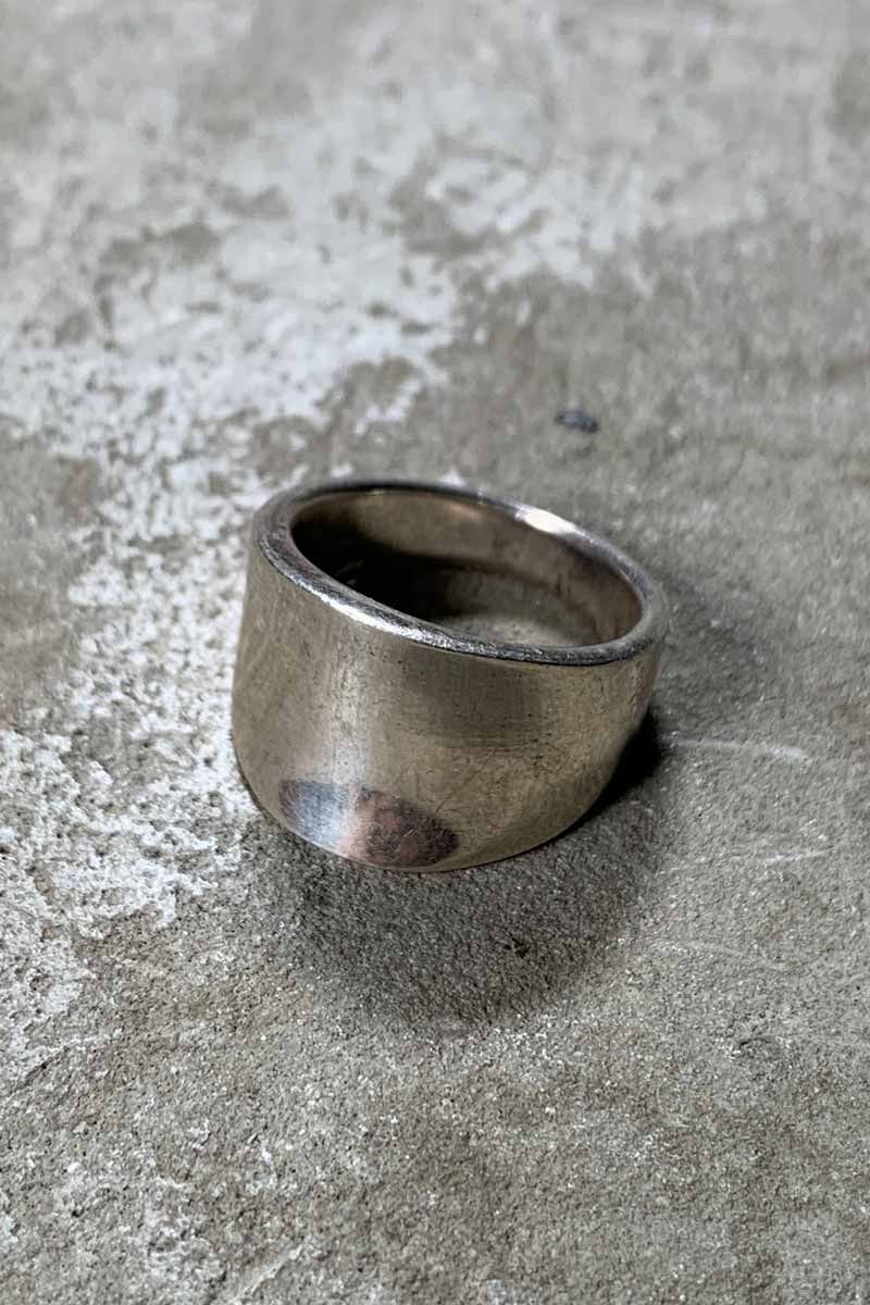 925 SILVER RING [SIZE: 13号相当 USED]