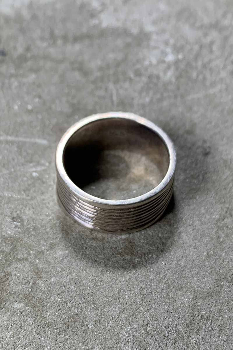 925 SILVER RING [SIZE: 12号相当 USED]