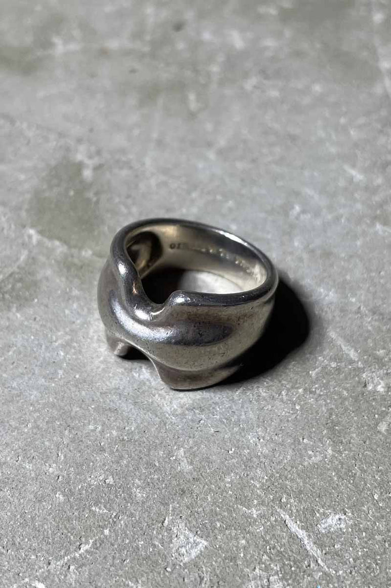 925 SILVER RING [SIZE: 11号相当 USED]