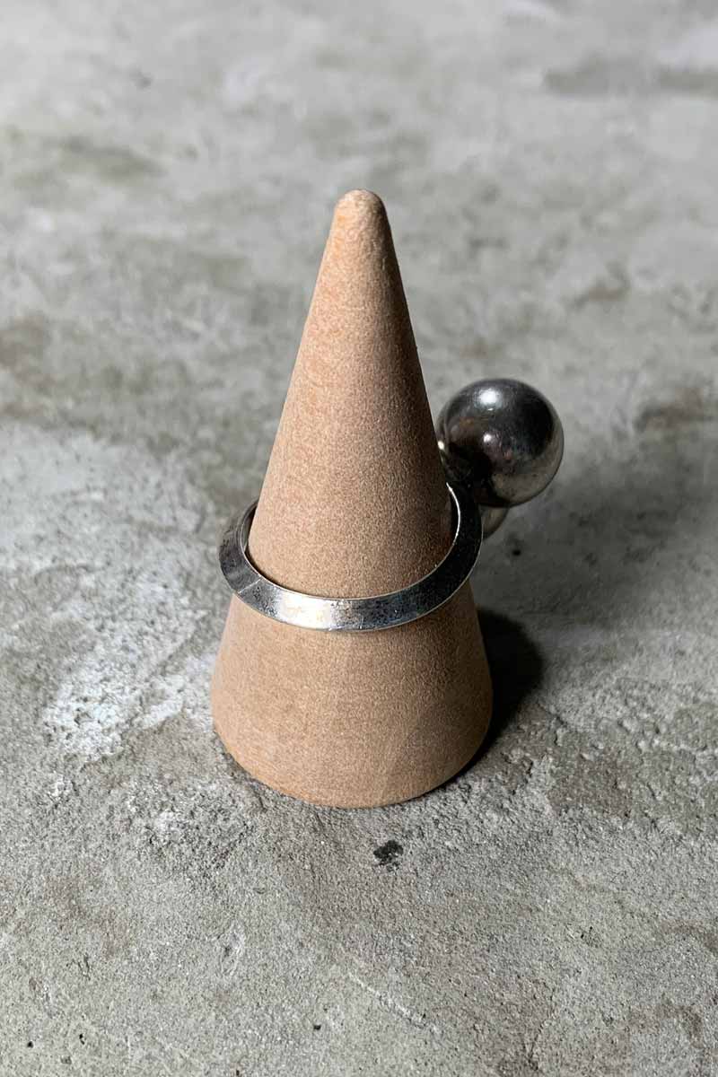 STERLING SILVER RING [SIZE: Approx. US 7 USED]