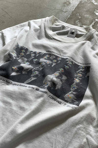 Y2K EARLY 00'S MICROSOFT PRINT ADVERTISING T-SHIRT / WHITE [SIZE: XL USED]
