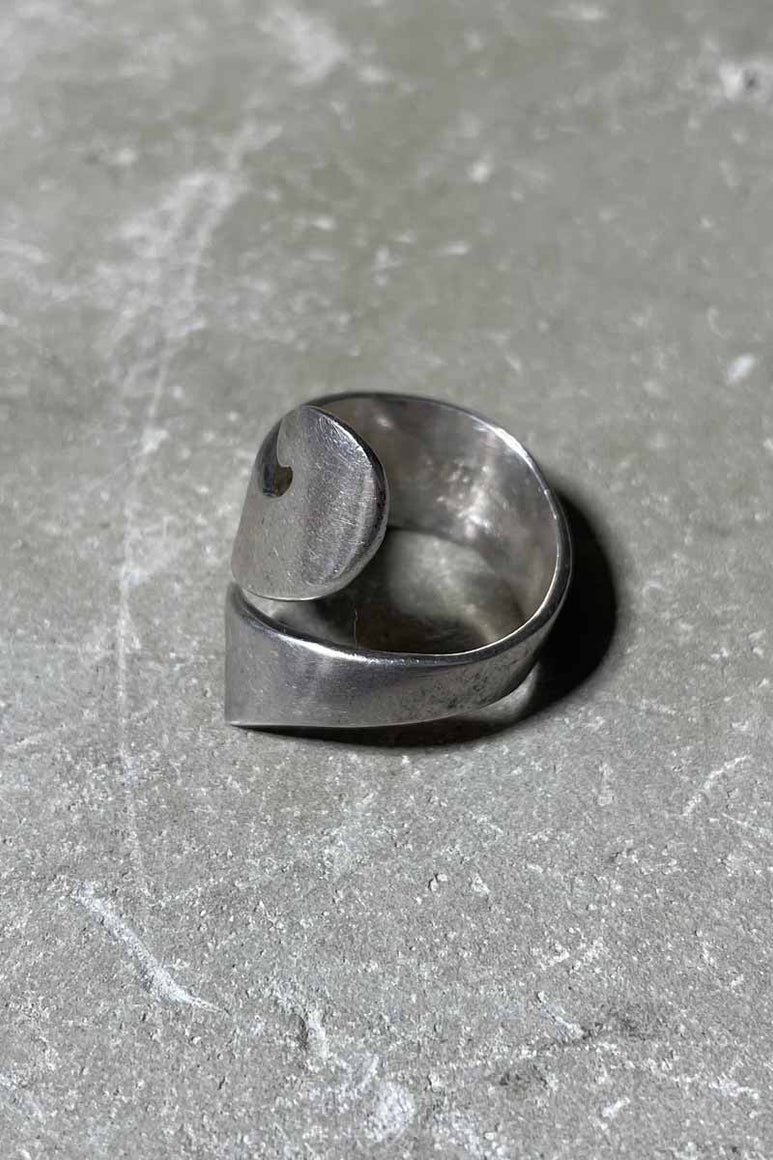 925 SILVER RING [SIZE: 20号相当 USED]