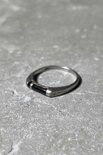 画像をギャラリービューアに読み込む, 925 SILVER RING W/ONYX [SIZE: 11.5号相当 USED]
